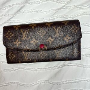 Louis Vuitton Emilie Wallet in Monogram - Authentic